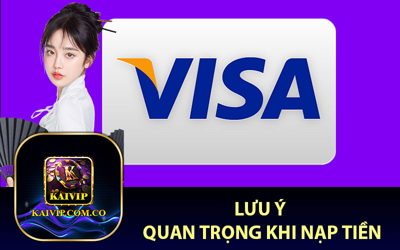 Lưu Ý Quan Trọng Khi Nạp Tiền